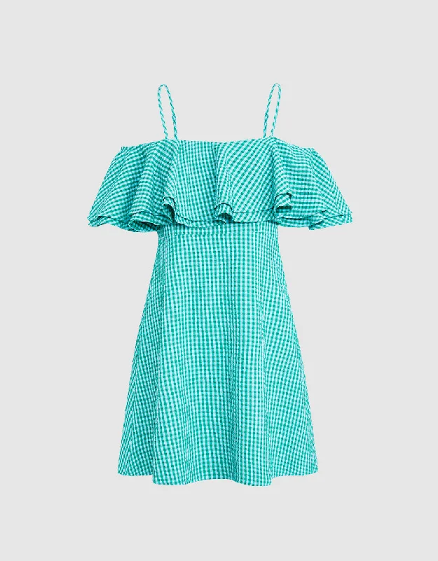 Green Checkered
