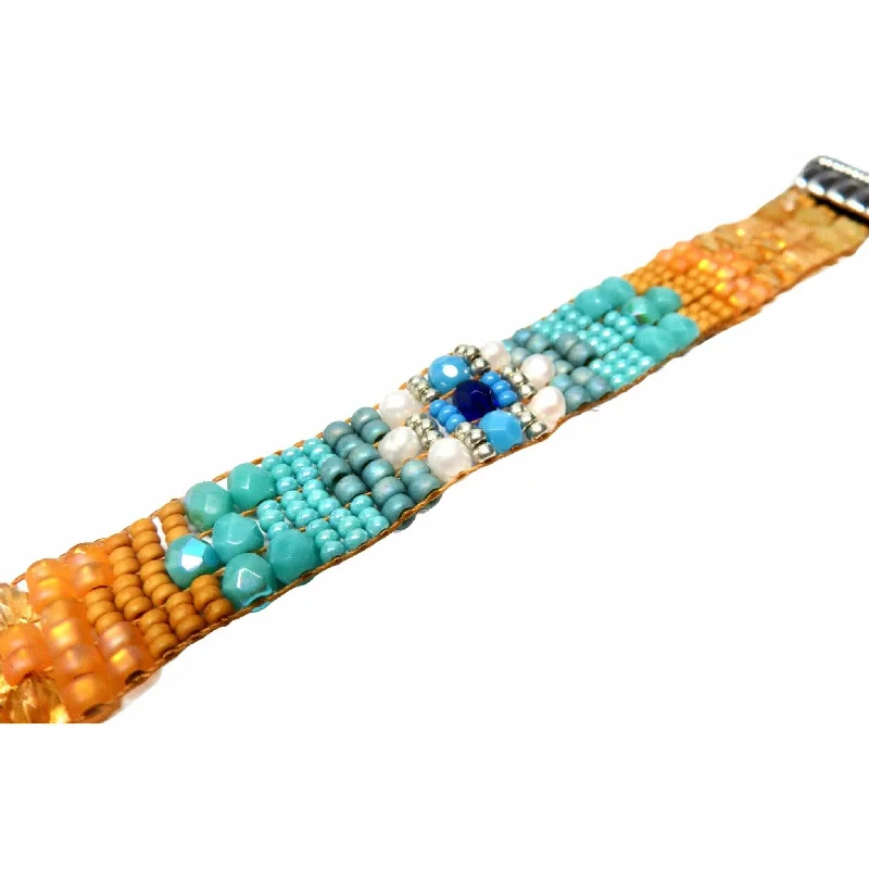 Exclusive Jewelry Bundles At Discounted Rates Chili Rose " Freedom 2" Tiffany  Bracelet by Adonnah Langer - Ombre Collection